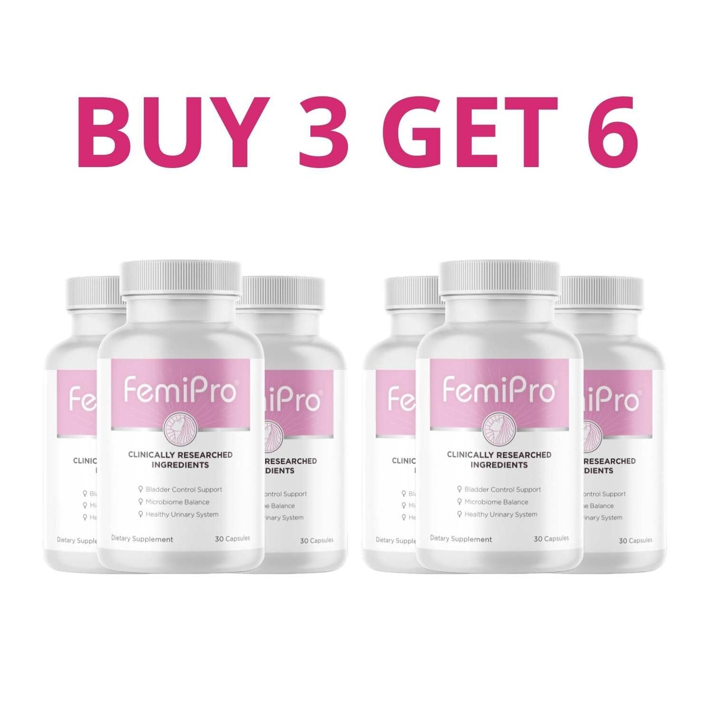FemiPro 30 Capsules - Health And Well-Being + Free Shipping