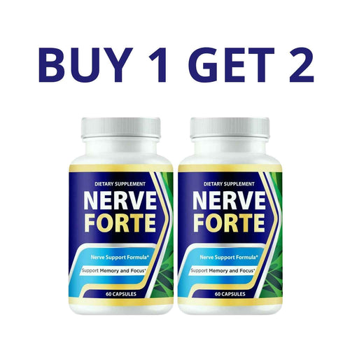 Nerveforte 60 Capsules - Health And Well-Being + Free Shipping
