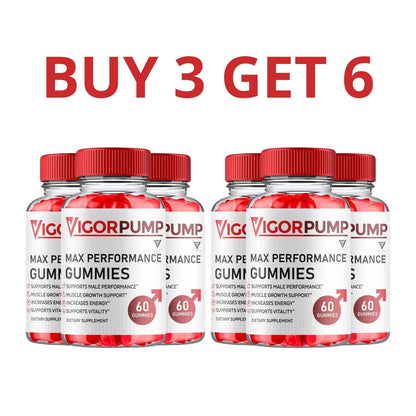 Vigor Pump 60 Gummies - Health And Well-Being + Free Shipping
