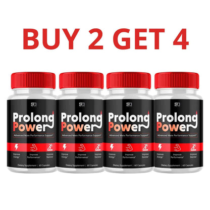 Prolong Power 60 Capsules - Health And Well-Being + Free Shipping