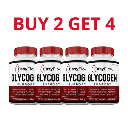 Glycogen 60 Capsules - Health And Well-Being + Free Shipping