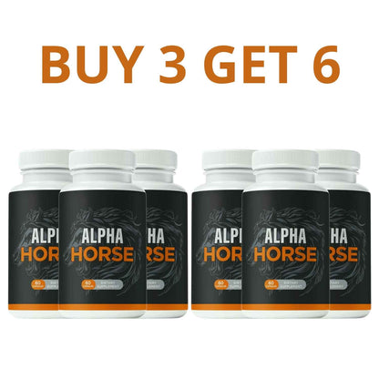 Alpha Horse 60 Capsules - Health And Well-Being + Free Shipping