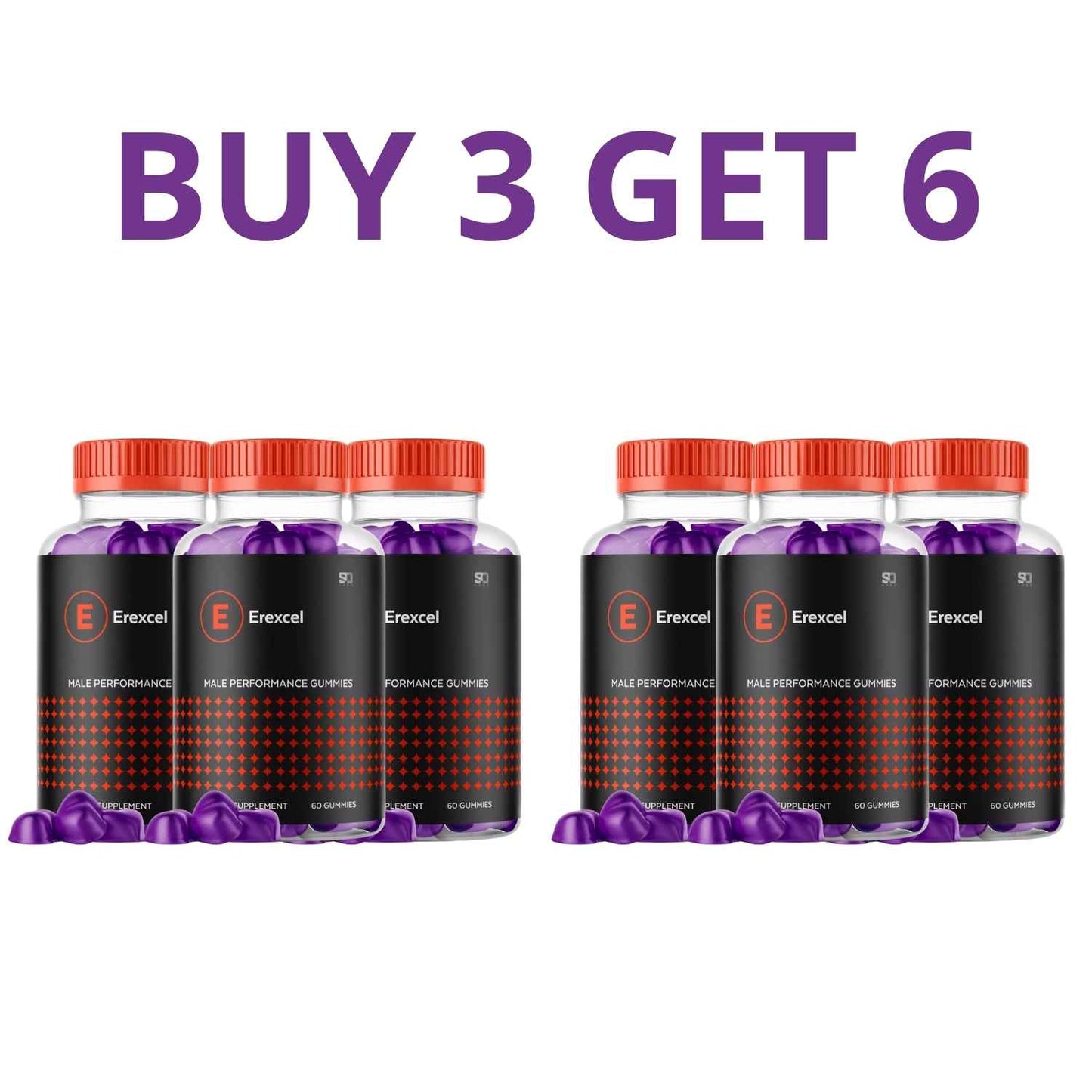 Erexcel 60 Capsules - Health And Well-Being + Free Shipping