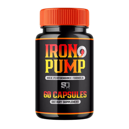 Iron Pump 60 Capsules - Health And Well-Being + Free Shipping